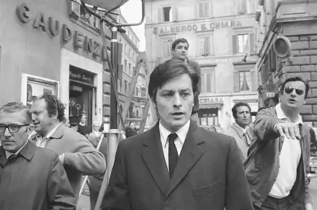 Alain Delon was an enigmatic anti-hero, and France's most beautiful male movie star