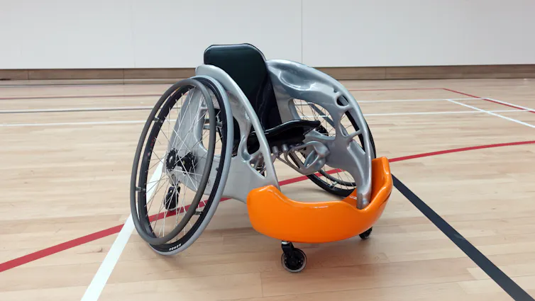 Children's 3D Printed Bespoke Metal Wheelchair