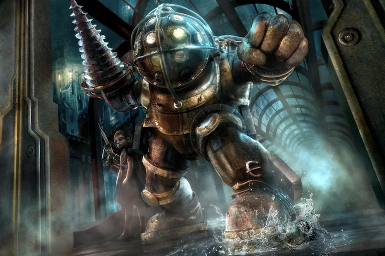 A robot in a videogame.