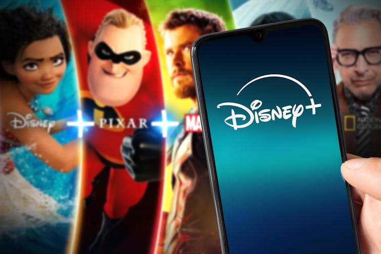 Disney+ logo and branding