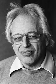 Retrato de György Ligeti en 1984.