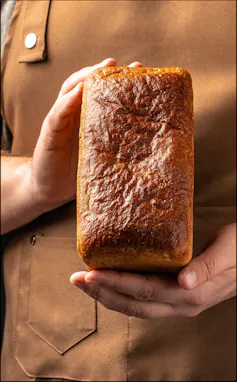 Photo of loaf of bread