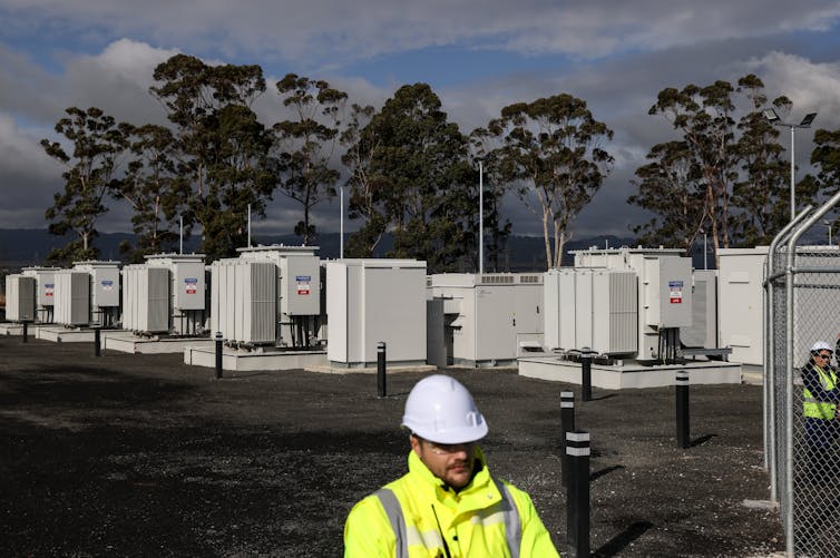 A new large battery storage plant