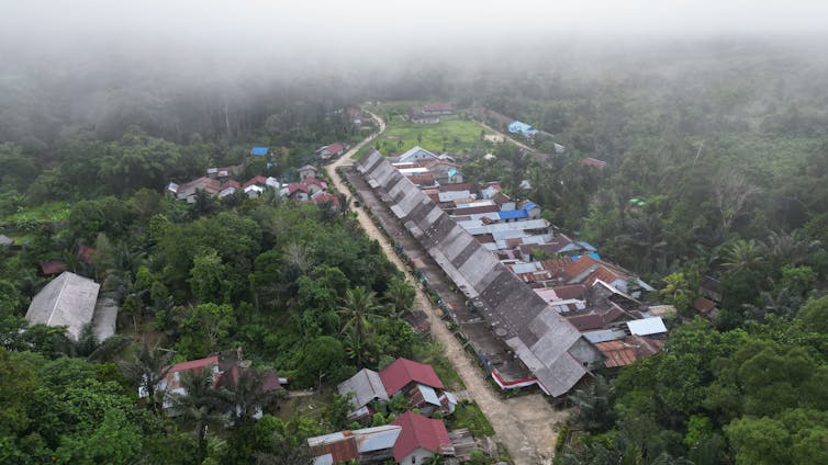 Sungai Utik, a breathtaking river in West Kalimantan, Indonesia, Essential to the indigenous Dayak Iban Community
