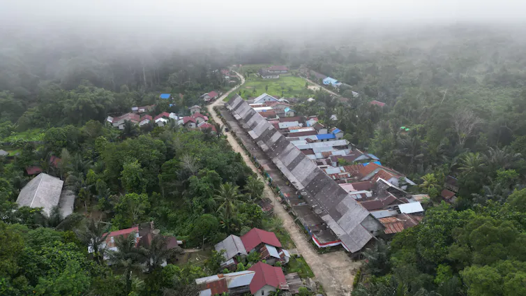 Sungai Utik, a breathtaking river in West Kalimantan, Indonesia, Essential to the indigenous Dayak Iban Community