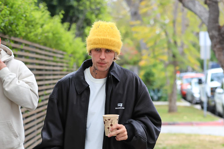 Justin Bieber in Los Angeles.