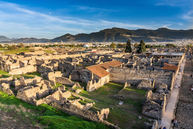 Fotografía de Pompeya, Italia, en octubre de 2023.