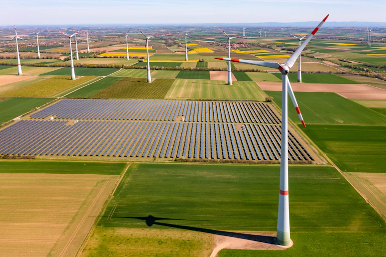 german solar wind farm
