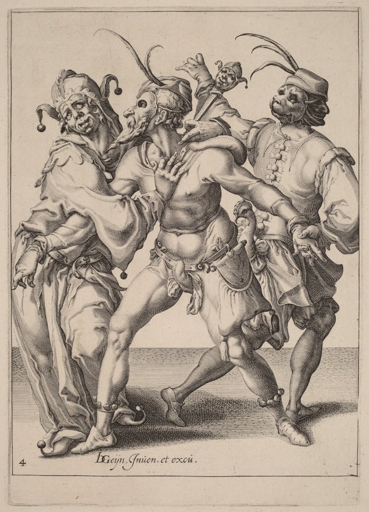 A scary looking engraving.