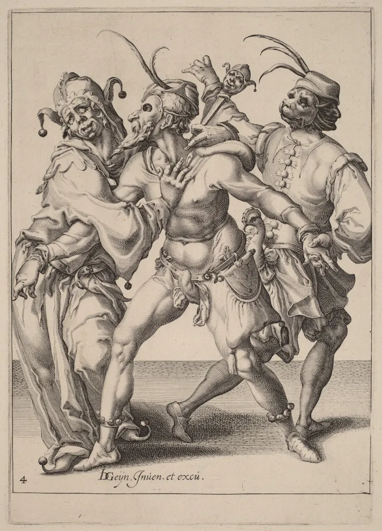 A scary looking engraving.