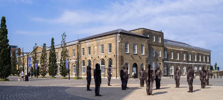 An old building in Woolwich done up to be a creative cultural hub.