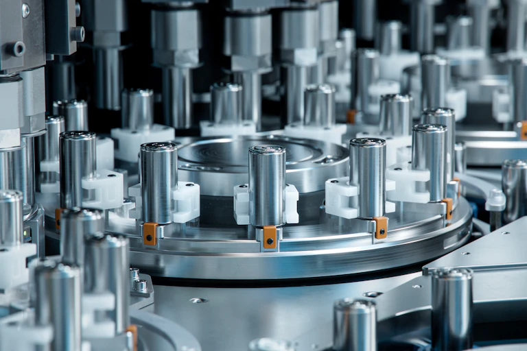 Une image d'une chaine de production de batteries ions nouvelle génération