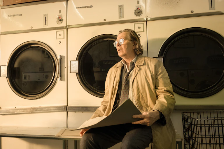 Gary Oldman as Jackson Lamb in Slow Horses.