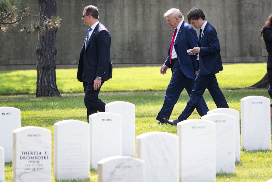Trump campaign violated rules in Arlington National Cemetery visit