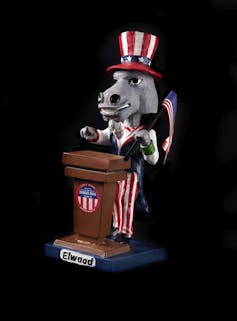 Muñecos cabezones, bolas mágicas 8, sillas y otros artefactos del Smithsonian revelan la importancia histórica de los debates presidenciales 1 Muñecos cabezones, bolas mágicas 8, sillas y otros artefactos del Smithsonian revelan la importancia histórica de los debates presidenciales