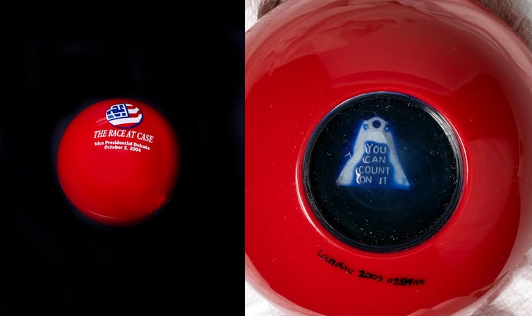 Muñecos cabezones, bolas mágicas 8, sillas y otros artefactos del Smithsonian revelan la importancia histórica de los debates presidenciales 2 Muñecos cabezones, bolas mágicas 8, sillas y otros artefactos del Smithsonian revelan la importancia histórica de los debates presidenciales