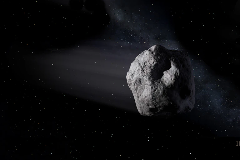 Artwork: asteroid