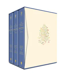 A three volume book of poetry