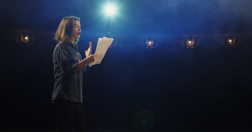 What should I do to prepare for a monologue performance?