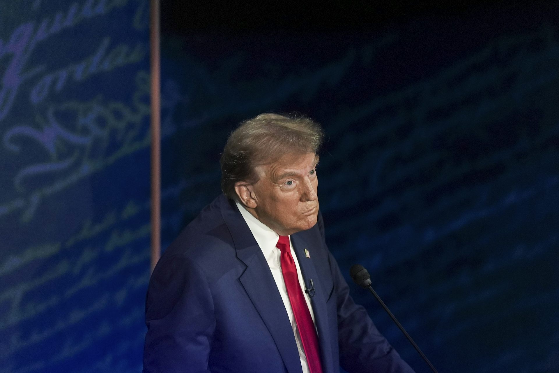 How Harris used the first TV debate to put Trump on the defensive