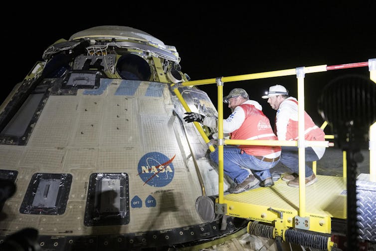 Starliner landed at White Sands, New Mexico, on September 6, 2024