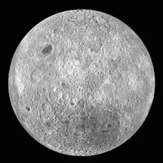 Photo the far side of the Moon