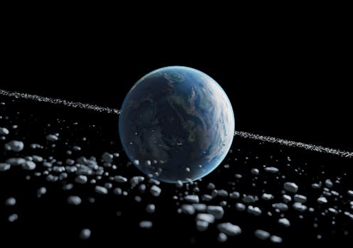 Hidden craters reveal Earth may once have had a ring – like Saturn