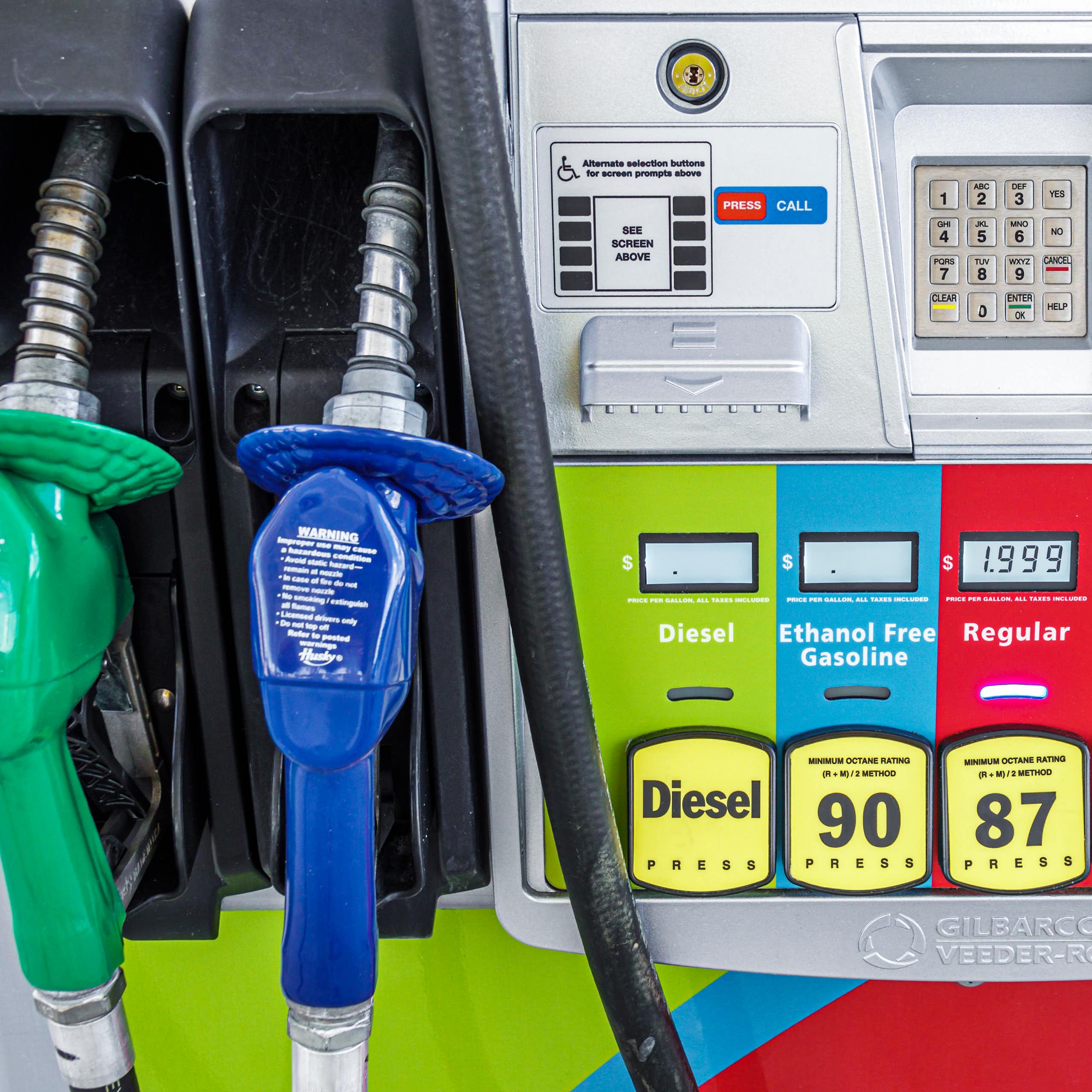 Why do we use gasoline for small vehicles and diesel fuel for big vehicles?