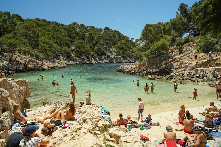 Calanque de Port Pin en 2021