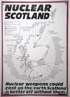 A map of Scotland