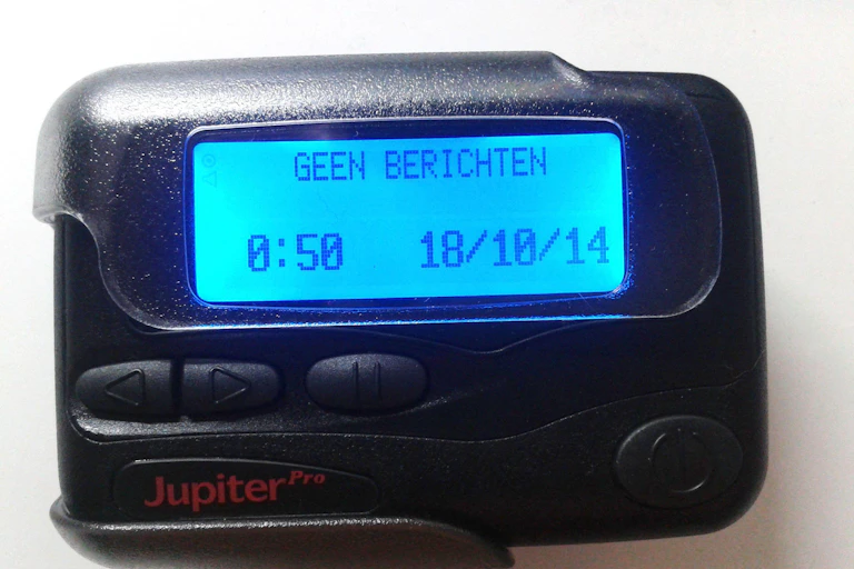 A pager of the make reportedly involved in the attacks on Hezbonnah, September 2024.