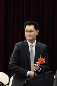 Chinese tech billionaire Pony Ma