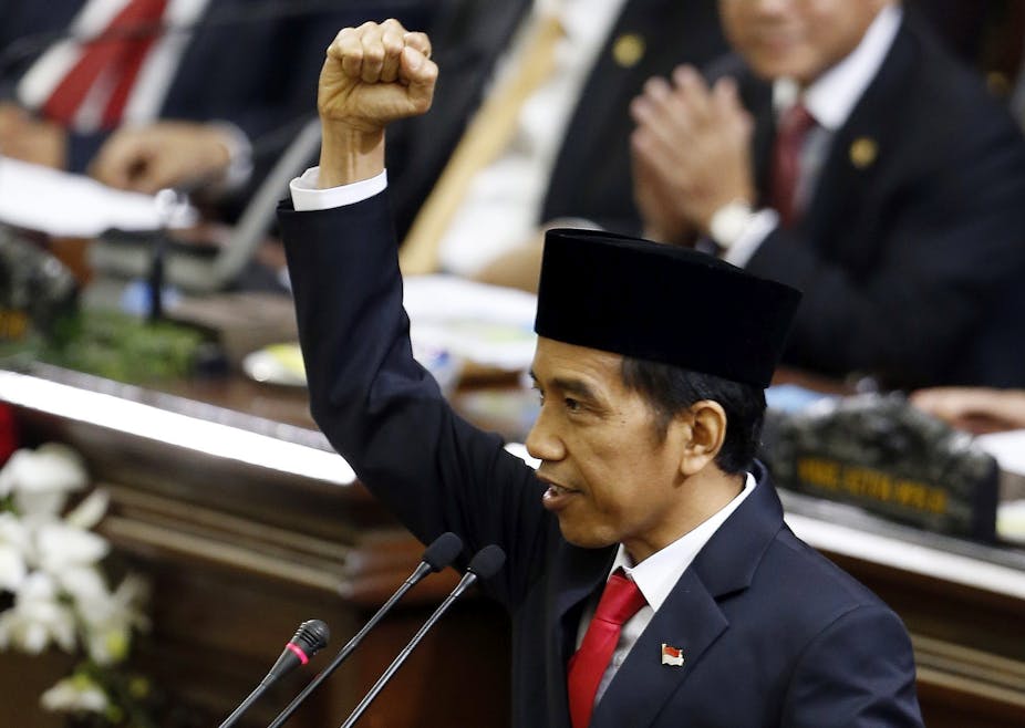 How will Indonesia's president put together his new