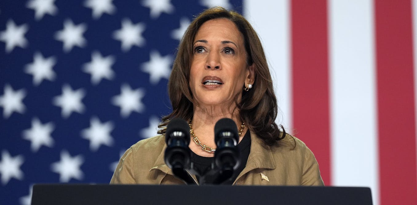 Kamala Harris slightly favorite to win US election as she leads narrowly in key states Kamala Harris slightly favorite to win US election as she leads narrowly in key states