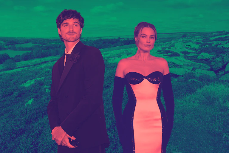 Jacob Elordi and Margot Robbie