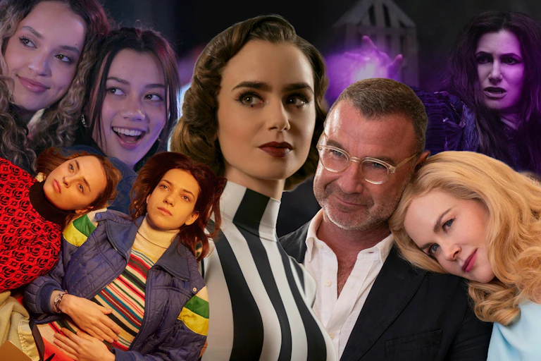 A collage of television actors