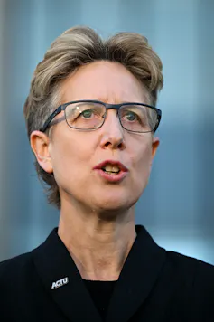 Australian Council of Trade Unions Secretary Sally McManus