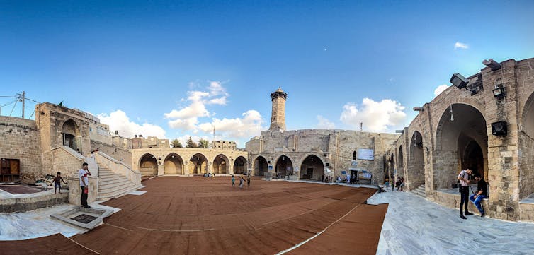 The Great Mosque of Gaza, located in Gaza's Old City, was the largest and oldest mosque in the Strip. It was destroyed in a bombing in December 2023.