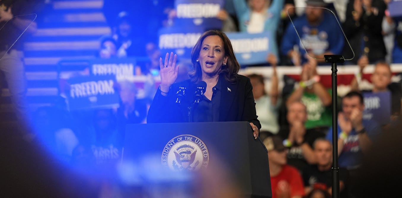Kamala Harris maintains narrow lead in key states in US presidential race Kamala Harris maintains narrow lead in key states in US presidential race