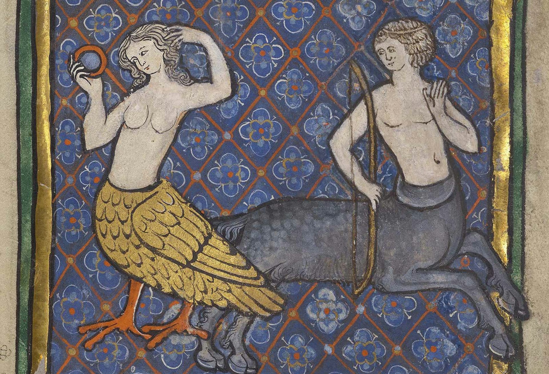 siren and centaur