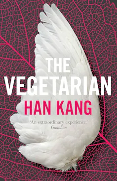 book cover for The Vegetarian