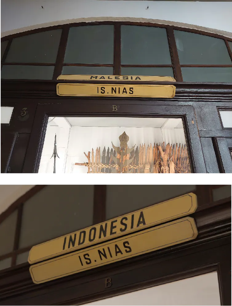 Perubahan label koleksi dari Malaysia ke Indonesia (September 2023)