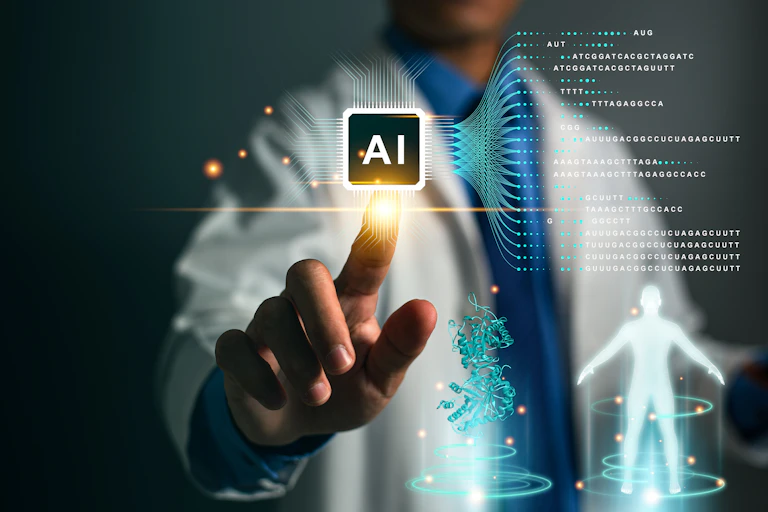 Concept image of artificial intelligence
