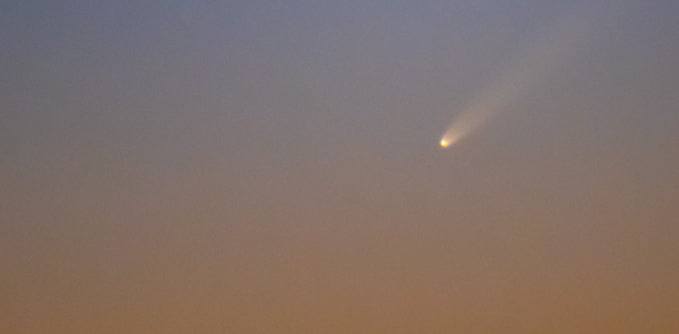 Comet TsuchinshanATLAS is a Halloween visitor from the spooky Oort Cloud the invisible bubble thats home to countless space objects Spacecom Comet TsuchinshanATLAS is a Halloween visitor from the spooky Oort Cloud the invisible bubble thats home to countless space objects Spacecom