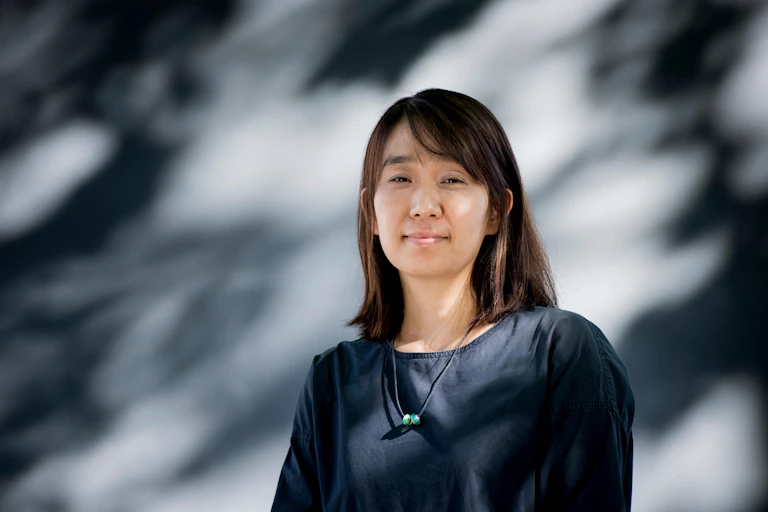 Photo of author Han Kang.