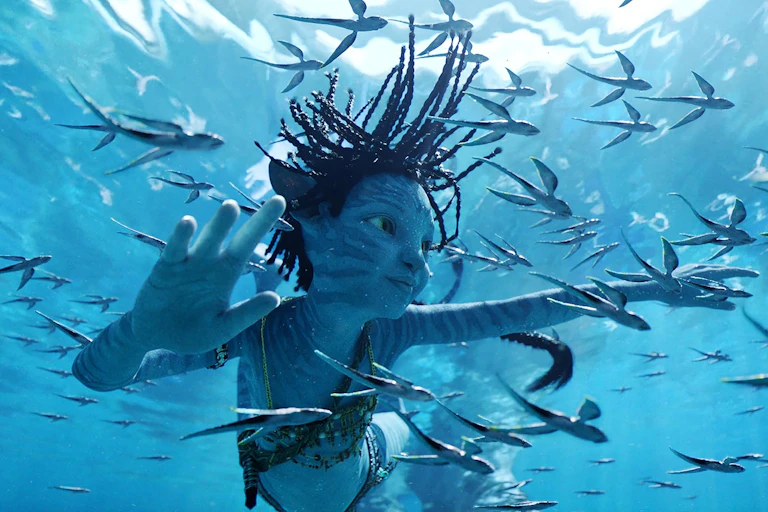A still from Avatar: The Way of Water (2022).