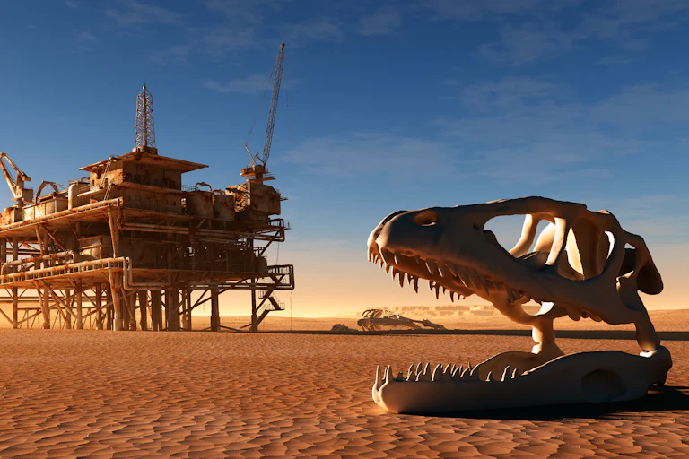 Station de forage et T Rex : peut-on faire un lien ?