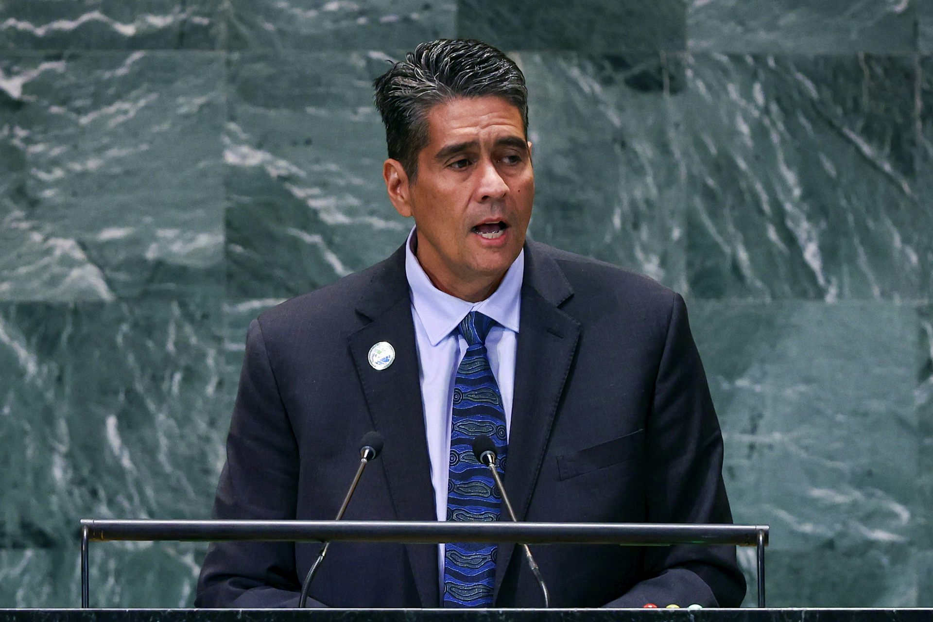 Palau President Surangel Whipps Junior.