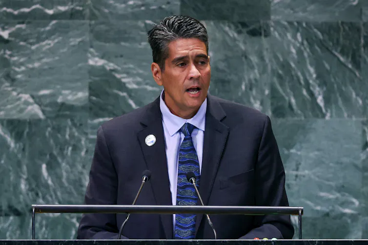 Palau President Surangel Whipps Junior.