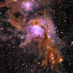Messier 78 con datos de Euclid